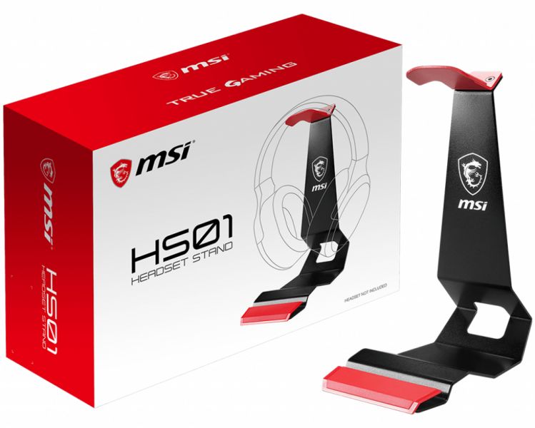 Image of MSI HS01 HEADSET STAND accessorio per cuffia Porta cuffie
