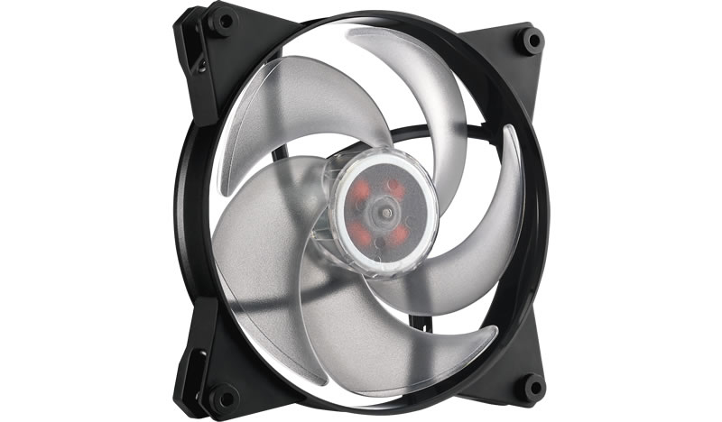 Image of MasterFan Pro 140 Air Flow RGB PACK, ventola 140mm LED, 650 1500 RPM, 3in1 con controller RGB