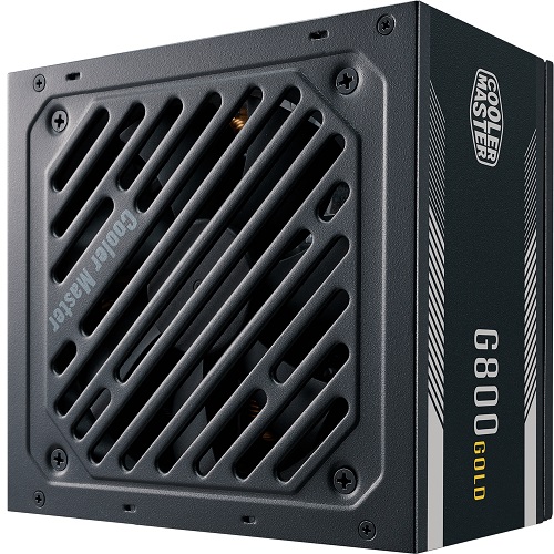 Image of G800 GOLD ENTRY LEVEL 80PLUS-GOLD 800W 120MM-FAN ACTIVE-PFC PSU EU-CABLE - NON-MODULAR - COOLER MAST