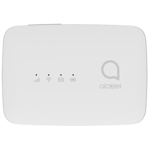 Image of ALCATEL MW45 LINK ZONE WHITE MODEM ROUTER WiFi 4G LTE CAT 4 (150/50Mbps)