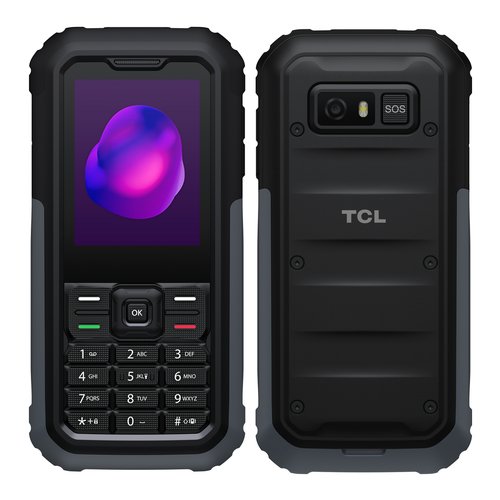 TCL 3189 6,1 cm (2.4) Nero, Grigio Telefono con fotocamera