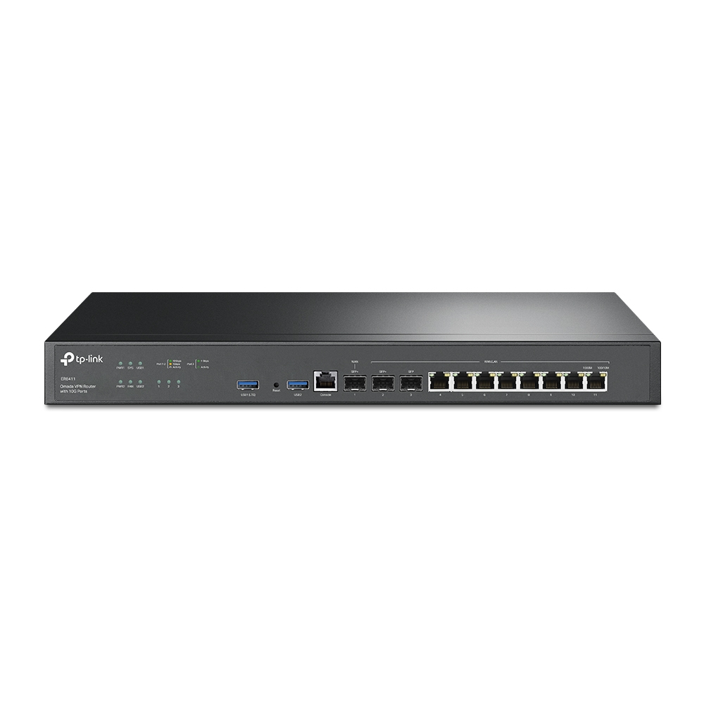 Image of TP-Link Omada ER8411 router cablato Gigabit Ethernet Nero