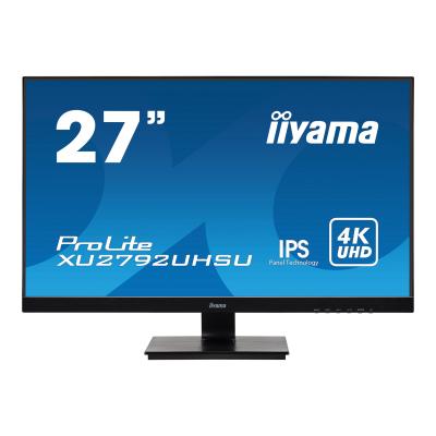Image of iiyama ProLite XU2792UHSU-B1 LED display 68,6 cm (27") 3840 x 2160 Pixel 4K Ultra HD Nero