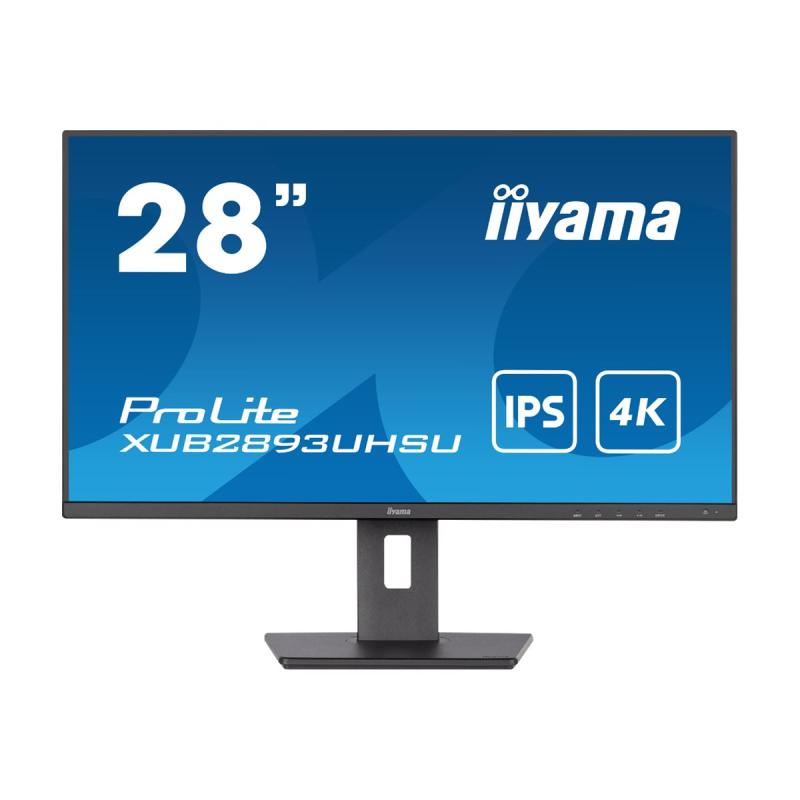 Image of iiyama ProLite Monitor PC 71,1 cm (28") 3840 x 2160 Pixel 4K Ultra HD LED Nero