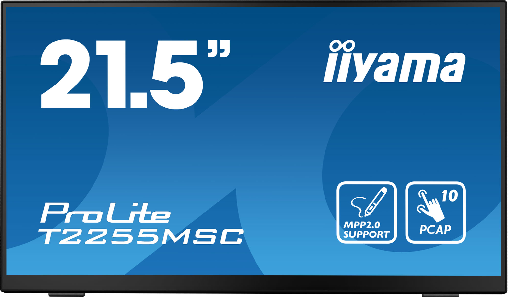 Image of iiyama ProLite T2255MSC-B1 Monitor PC 54,6 cm (21.5") 1920 x 1080 Pixel Full HD LCD Touch screen Nero