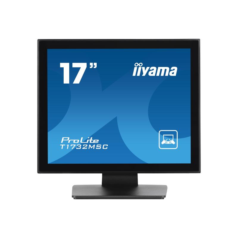 Image of iiyama ProLite T1732MSC-B1SAG Monitor PC 43,2 cm (17) 1280 x 1024 Pixel Full HD LED Touch screen Da tavolo Nero