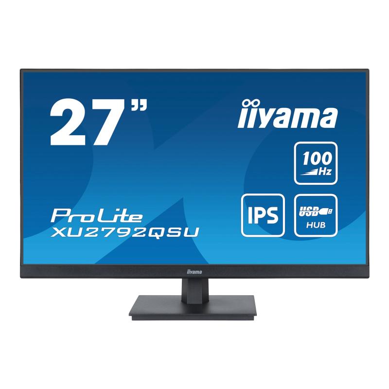 Image of iiyama ProLite Monitor PC 68,6 cm (27) 2560 x 1440 Pixel Dual WQHD LED Nero