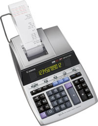 Image of Canon MP1211-LTSC calcolatrice Desktop Calcolatrice con stampa Argento