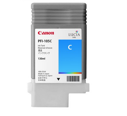 Image of Canon PFI-106 C cartuccia Inkjet 1 pz Originale Ciano per foto