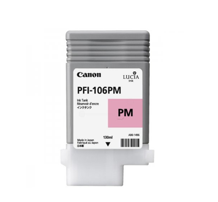 Image of Canon PFI-106 PM cartuccia Inkjet 1 pz Originale Magenta per foto