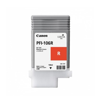 Image of Canon PFI-106 R cartuccia Inkjet 1 pz Originale Rosso