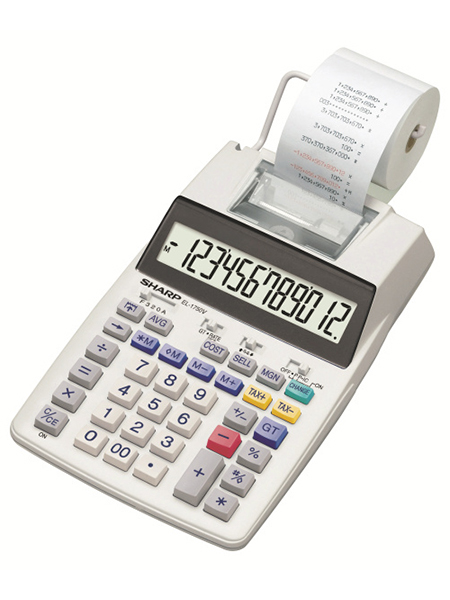 Image of Sharp EL-1750V calcolatrice