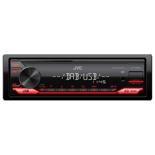 Image of Autoradio mechaless Black e Red 4 x 50w KD X182DB