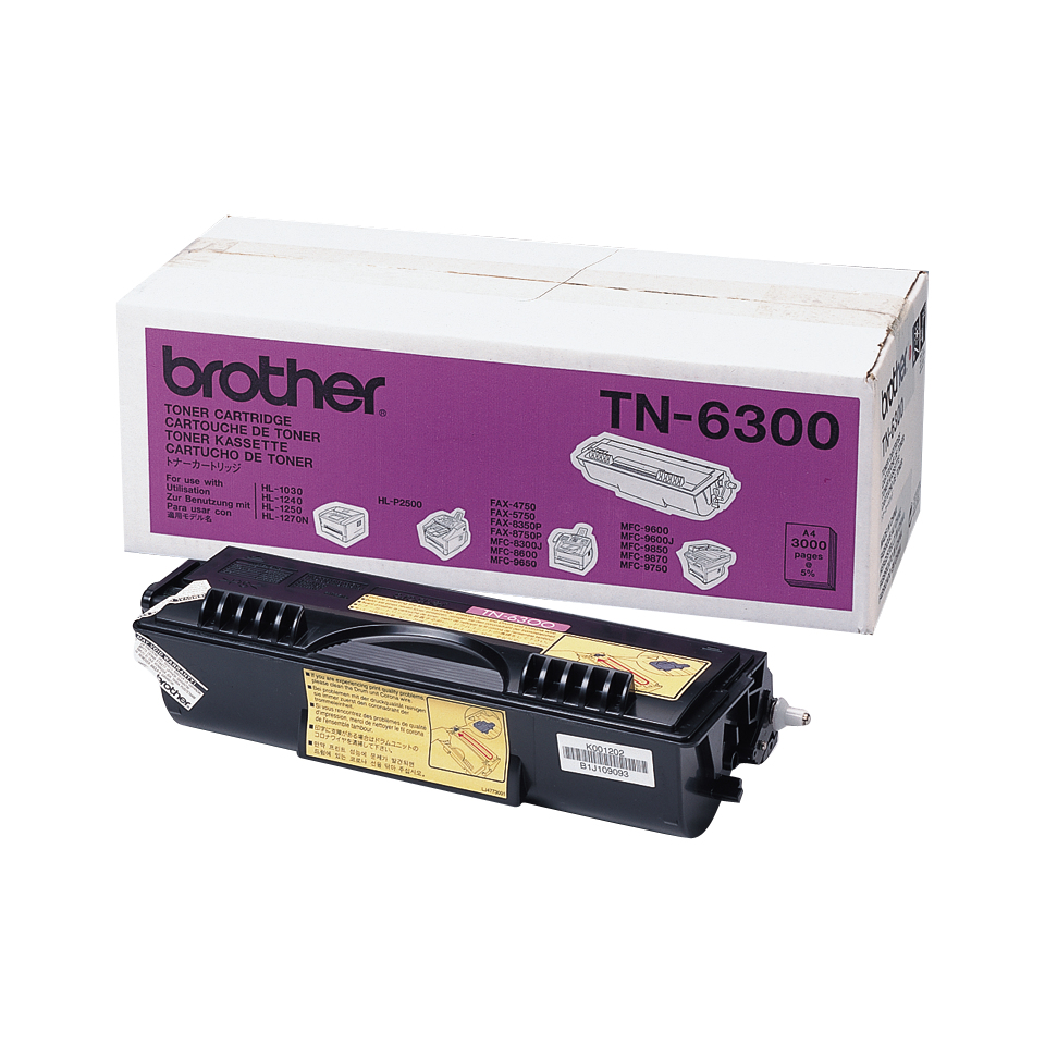 Image of Brother TN-6300 toner 1 pz Originale Nero
