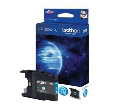 Brother LC1280XLC cartuccia d'inchiostro 1 pz Originale Resa elevata (XL) Ciano