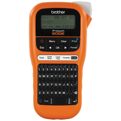 Brother P-touch Edge PT-E110 stampante per etichette (CD) Trasferimento termico 180 x 180 DPI 20 mm/s HGe/TZe QWERTY