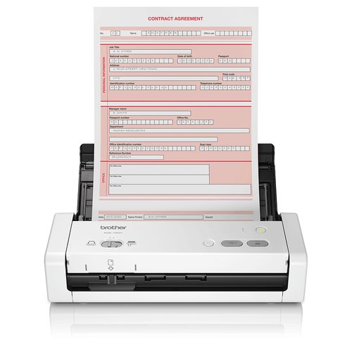 Image of Brother ADS-1200 scanner Scanner ADF 600 x 600 DPI A4 Nero, Bianco