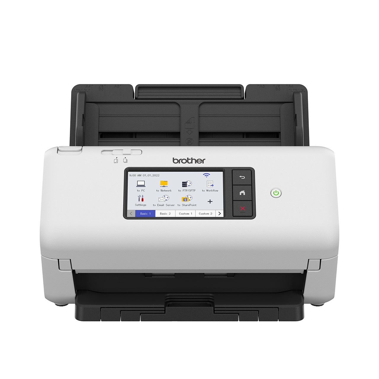 Image of Brother ADS-4700W scanner Scanner con ADF + alimentatore di fogli 600 x 600 DPI A4 Nero, Bianco