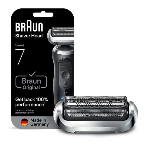 Testina ricambio rasoio Braun 74S SERIES 7 Silver