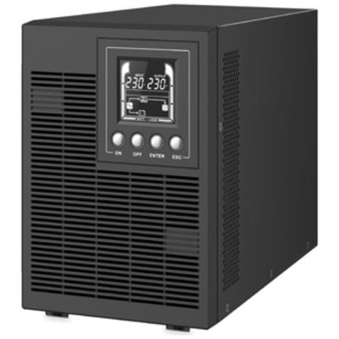 Image of UPS ATLANTIS A03-OP2002P Server Online PRO 2000VA (1800W) Tower 4 batterie USB/RS232/EPO 4xIEC LCD Slot SNMP (A03-SNMP2-IN)