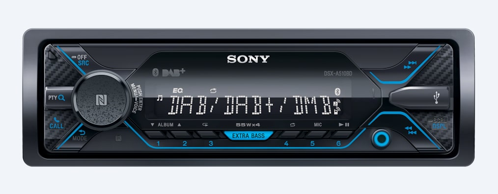 Image of Sony DSX-A510KIT Nero Bluetooth