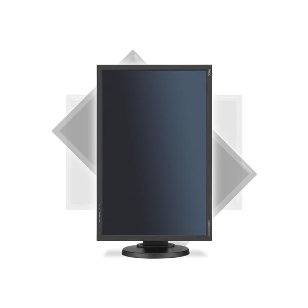 Image of NEC MultiSync EA241WU 61 cm (24) 1920 x 1200 Pixel WUXGA LCD Nero