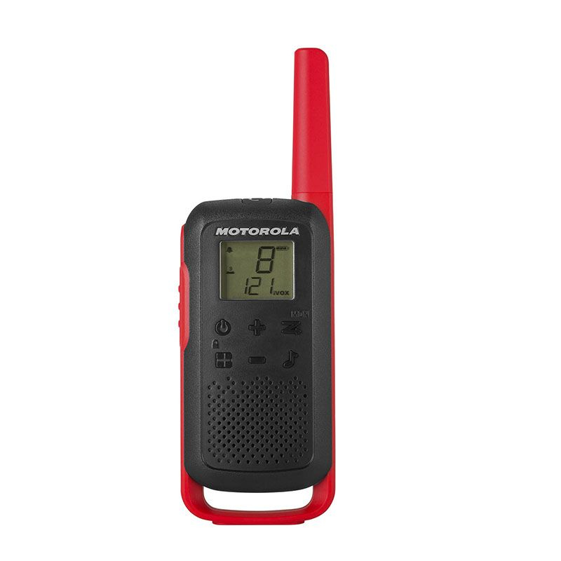 Image of Motorola TALKABOUT T62 ricetrasmittente 16 canali 12500 MHz Nero, Rosso