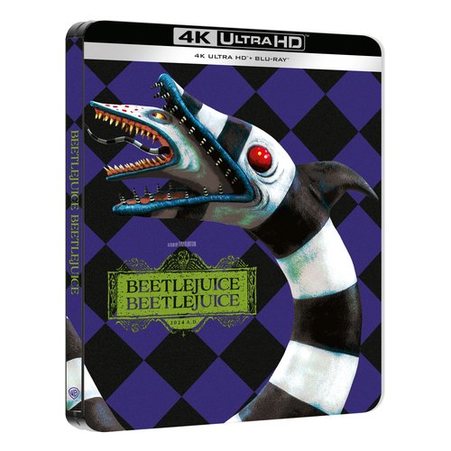 Beetlejuice Beetlejuice (Steelbook 1) (4K Ultra Hd + Blu-Ray)