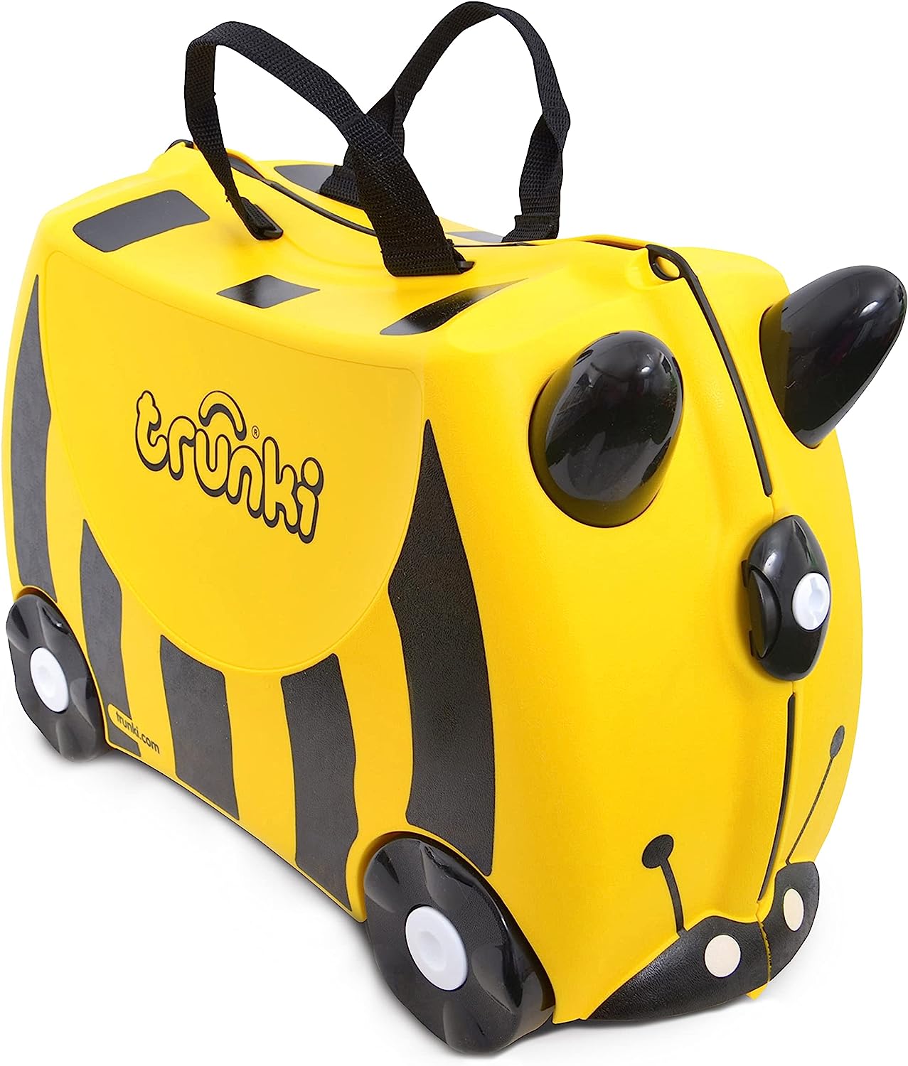 baby love 2000 sas di machina p.& c trunki valigia cavalcabile per bambini trolley bambini bagaglio a mano valigia cavalcabile ape bernard (giallo) - tr0044-gb nero donna