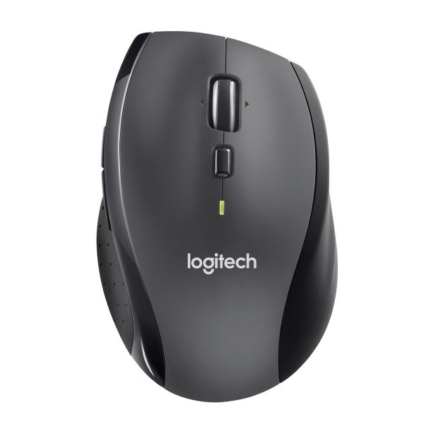 Image of Logitech M705 Marathon Mouse Wireless, Ricevitore USB Unifying 2,4 GHz, 1000 DPI, 5 Pulsanti Programmabili, Durata Batteria di 3 Anni, Compatibile con PC, Mac, Laptop, Chromebook