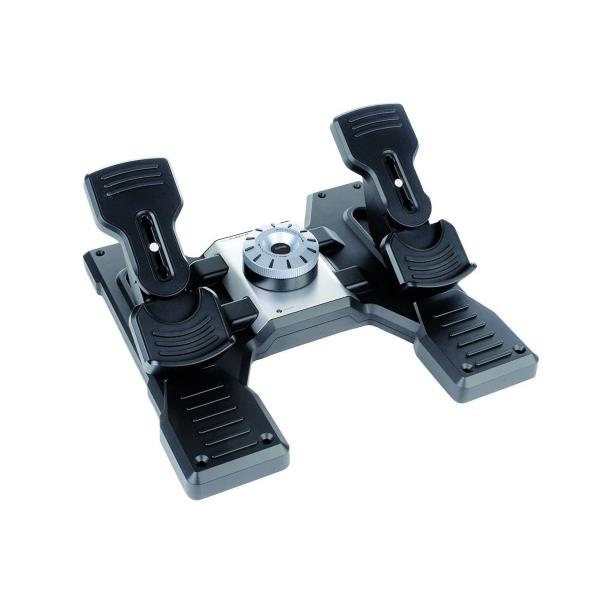 Image of G Saitek PRO Flight Rudder Pedals - USB