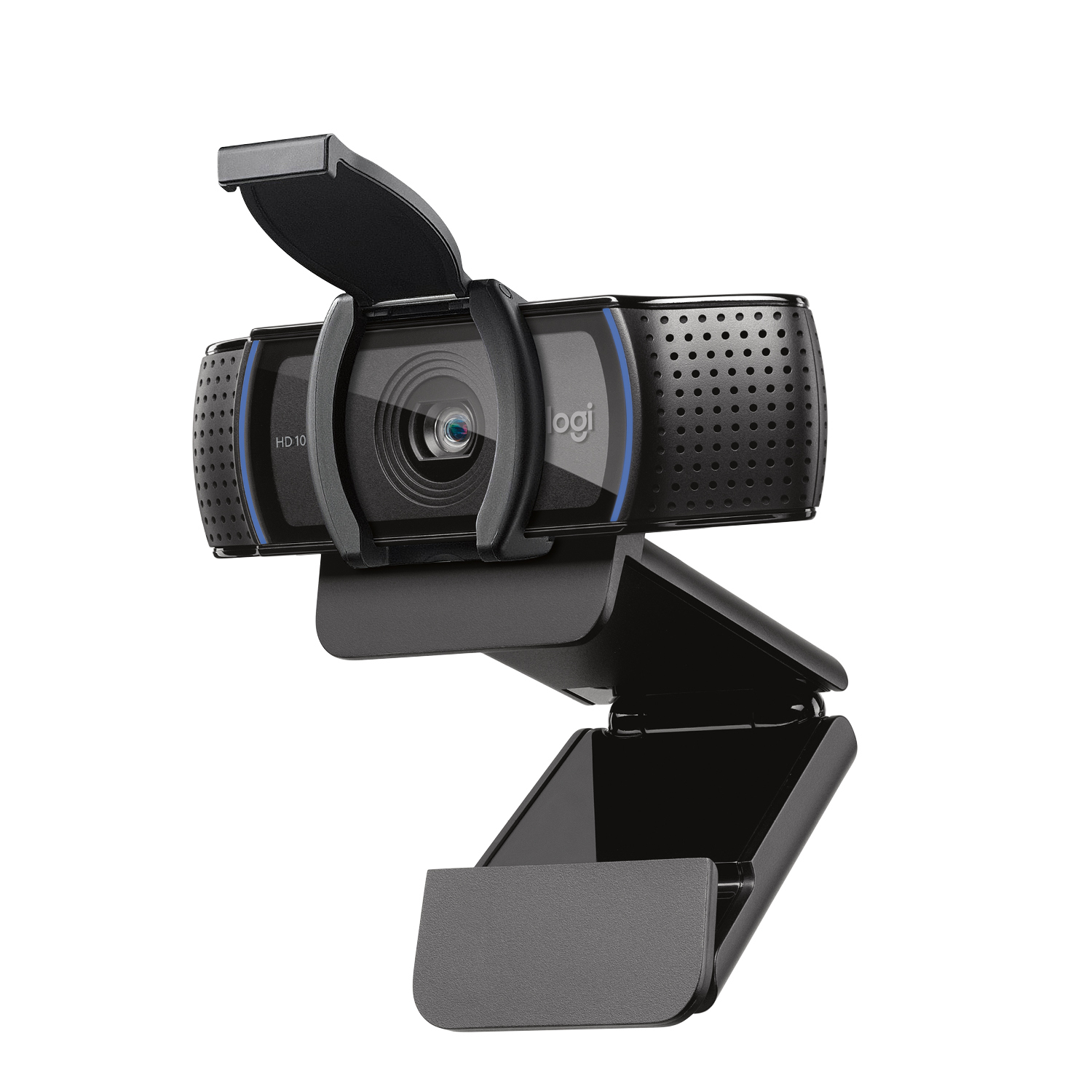 Image of Logitech C920S HD Pro Webcam, Videochiamata Full HD 1080p/30fps, Audio Stereo ‎Chiaro, ‎Correzione Luce HD, Privacy Shutter, Per Skype, Zoom, FaceTime, Hangouts, ‎‎PC/Mac/Laptop/Tablet/XBox‎, Nero