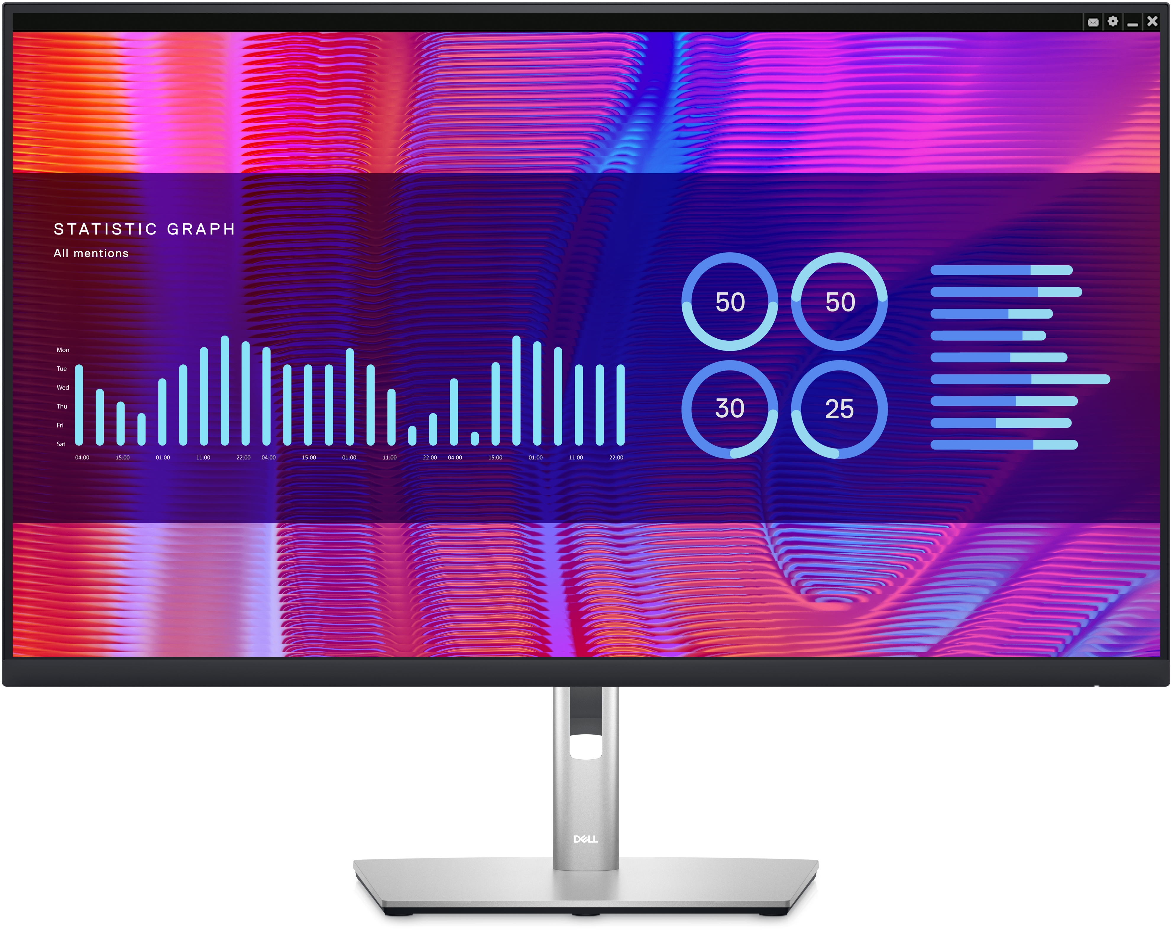 Image of DELL P Series P3223DE LED display 80 cm (31.5") 2560 x 1440 Pixel Quad HD LCD Nero