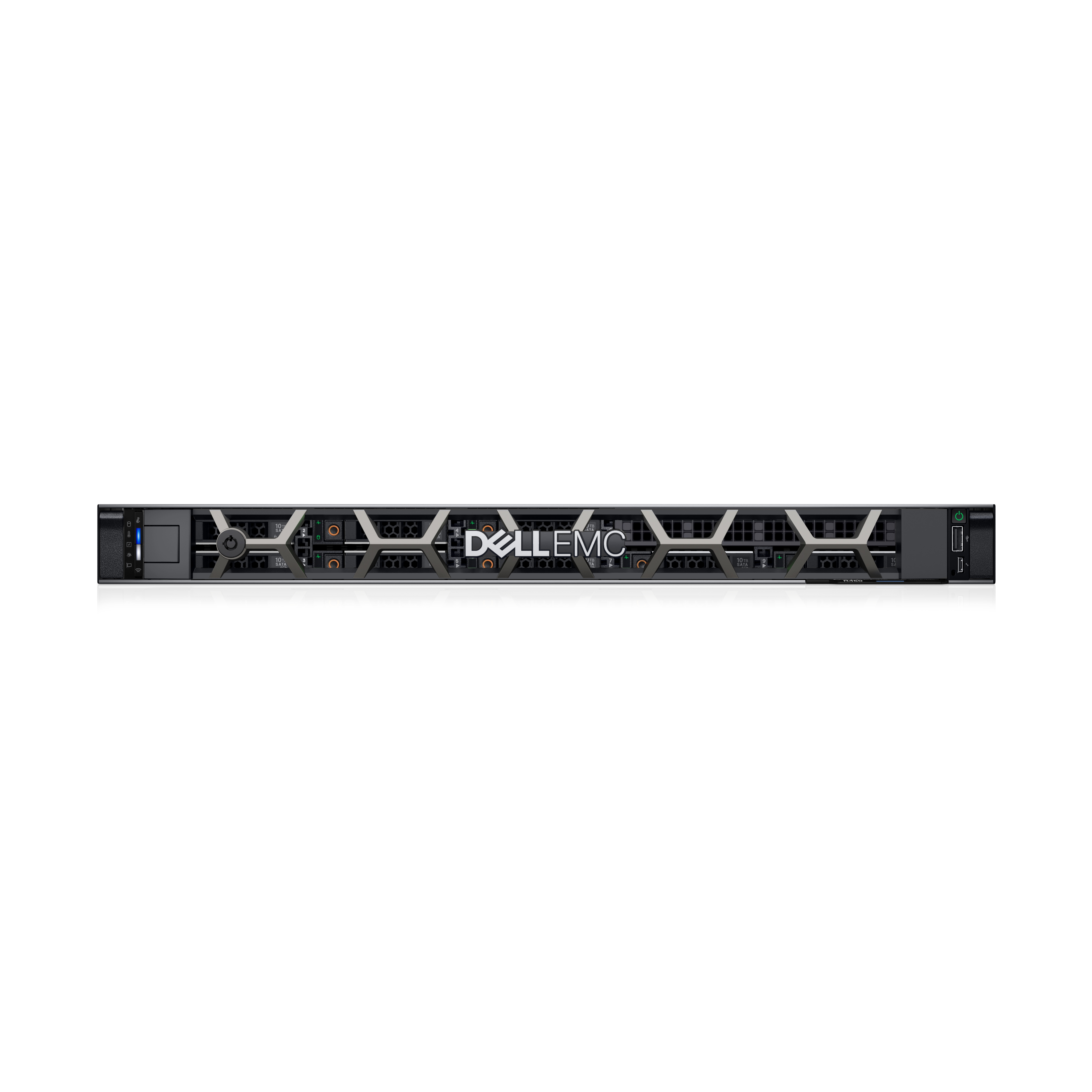 Image of DELL PowerEdge R450 server 480 GB Rack (1U) Intel® Xeon® Silver 4310 2,1 GHz 16 GB DDR4-SDRAM 800 W