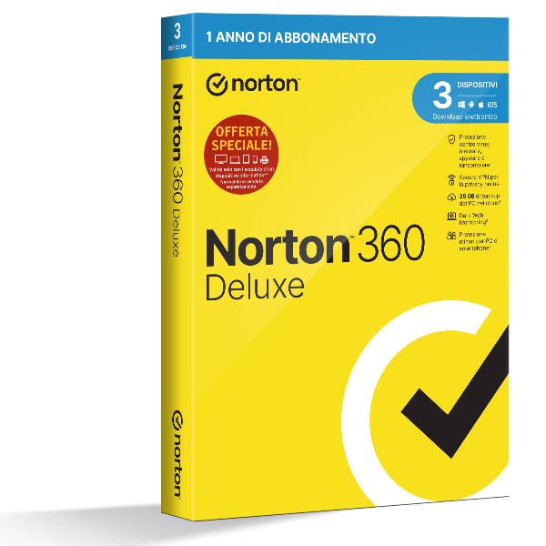 Image of NORTON 360 DEL2023-3D 12M 25GB -ESD