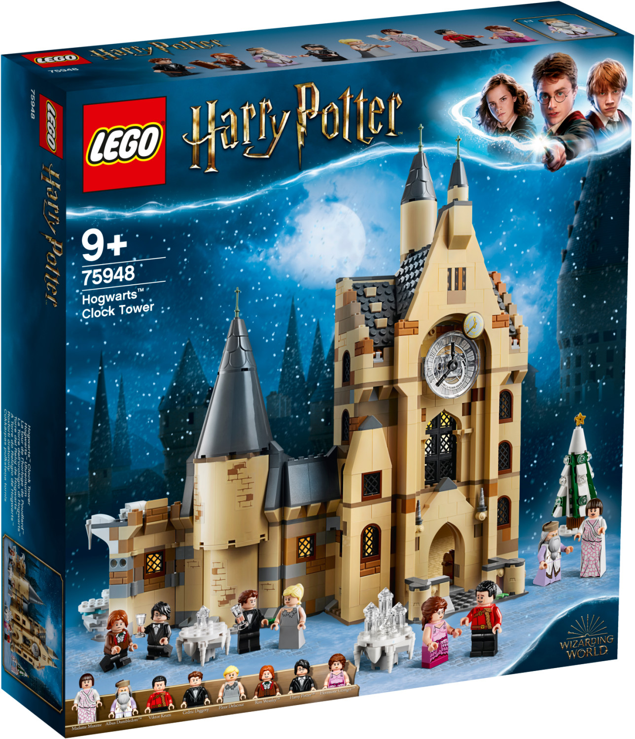 Image of LEGO Harry Potter 75948 La Torre dellOrologio di Hogwarts, Castello Giocattolo Compatibile, Giochi per Bambini dai 9 Anni