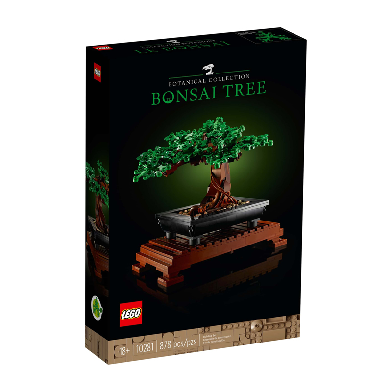 Image of LEGO Icons 10281 Albero Bonsai, Piante Artificiali, Costruzione in Mattoncini, Decorazioni Casa, Hobby Creativi per Adulti