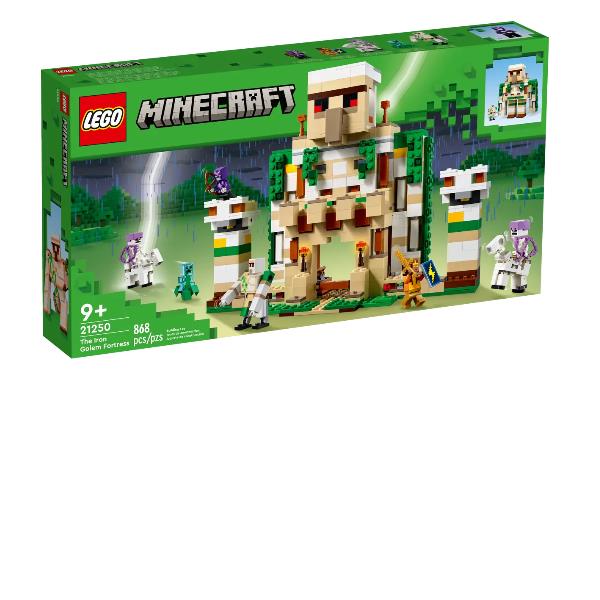Image of LEGO Minecraft (21250). La Fortezza del Golem di ferro