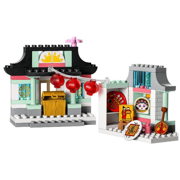 Image of Gioco da costruzione Lego duplo mia cittaÂ scopri la cultura cinese 124 pz