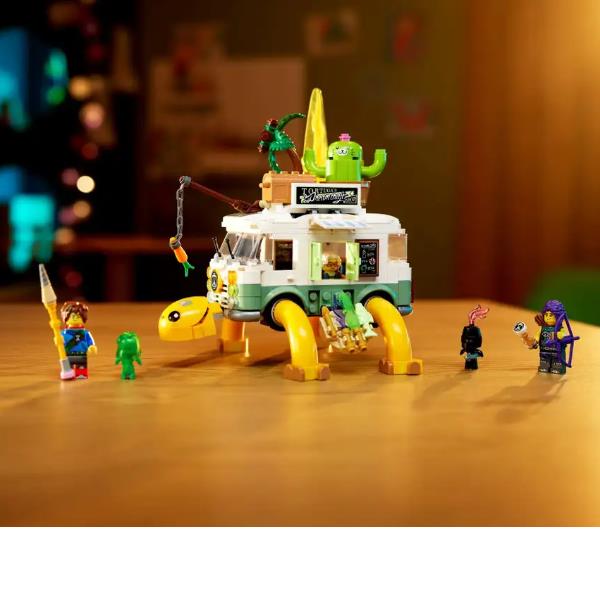 Image of LEGO Dreamzzz Costruzioni Lego 71456 Il Furgone Tartaruga Della Signora Cas
