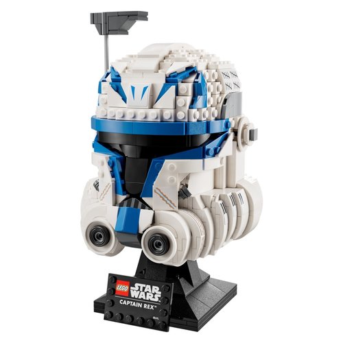 Image of LEGO Star Wars 75349 Casco di Captain Rex, Set Serie Caschi 2023, Collezione per Adulti da The Clone Wars, Idee Regalo