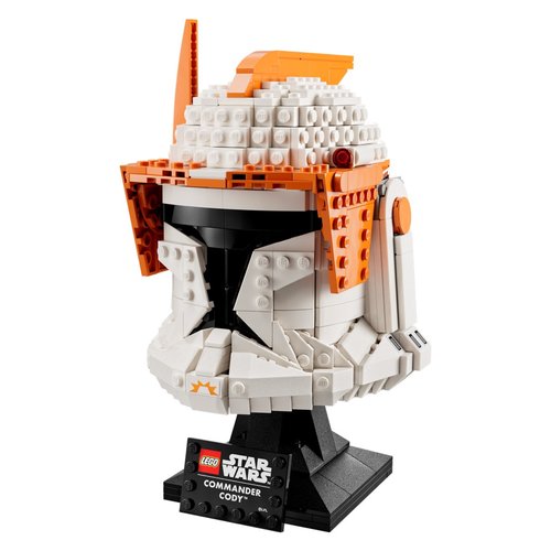 Image of LEGO Star Wars 75350 Casco del Comandante Clone Cody, Serie Caschi 2023, Collezione per Adulti da The Clone Wars, Idea Regalo