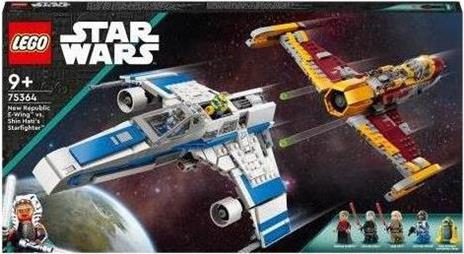 Image of LEGO Star Wars (75364). E-Wing della Nuova Repubblica vs. Starfighter di Shin Hati