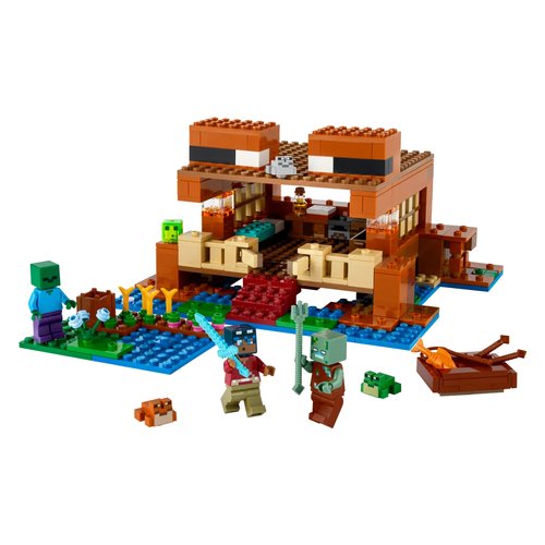 Image of Costruzioni LEGO 21256 MINECRAFT La Casa-Rana