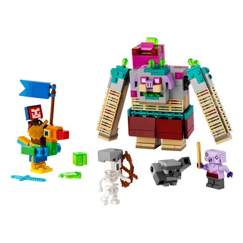 Image of Costruzioni LEGO 21257 MINECRAFT Resa dei Conti con il Divoratore