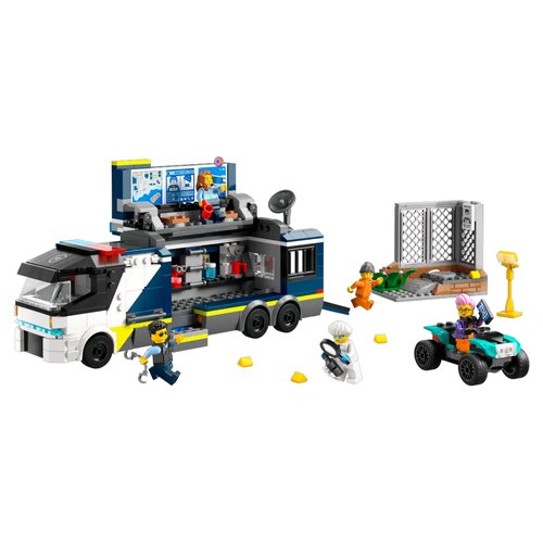 Image of Costruzioni LEGO 60418 CITY POLICE Camion Laboratorio Mobile della Pol