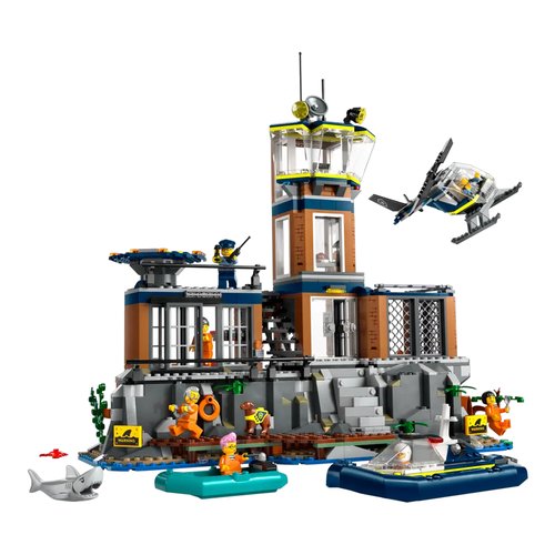 Image of Costruzioni LEGO 60419 CITY POLICE Prigione sull’Isola della Polizia