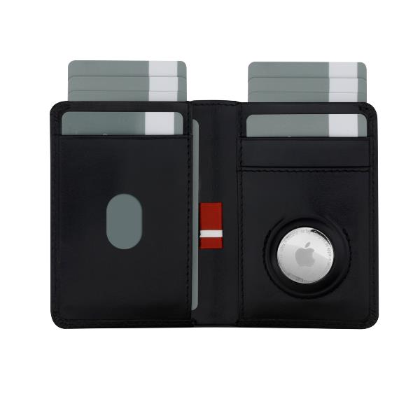 BILLUND - AIRTAG SLIM WALLET-BLACK