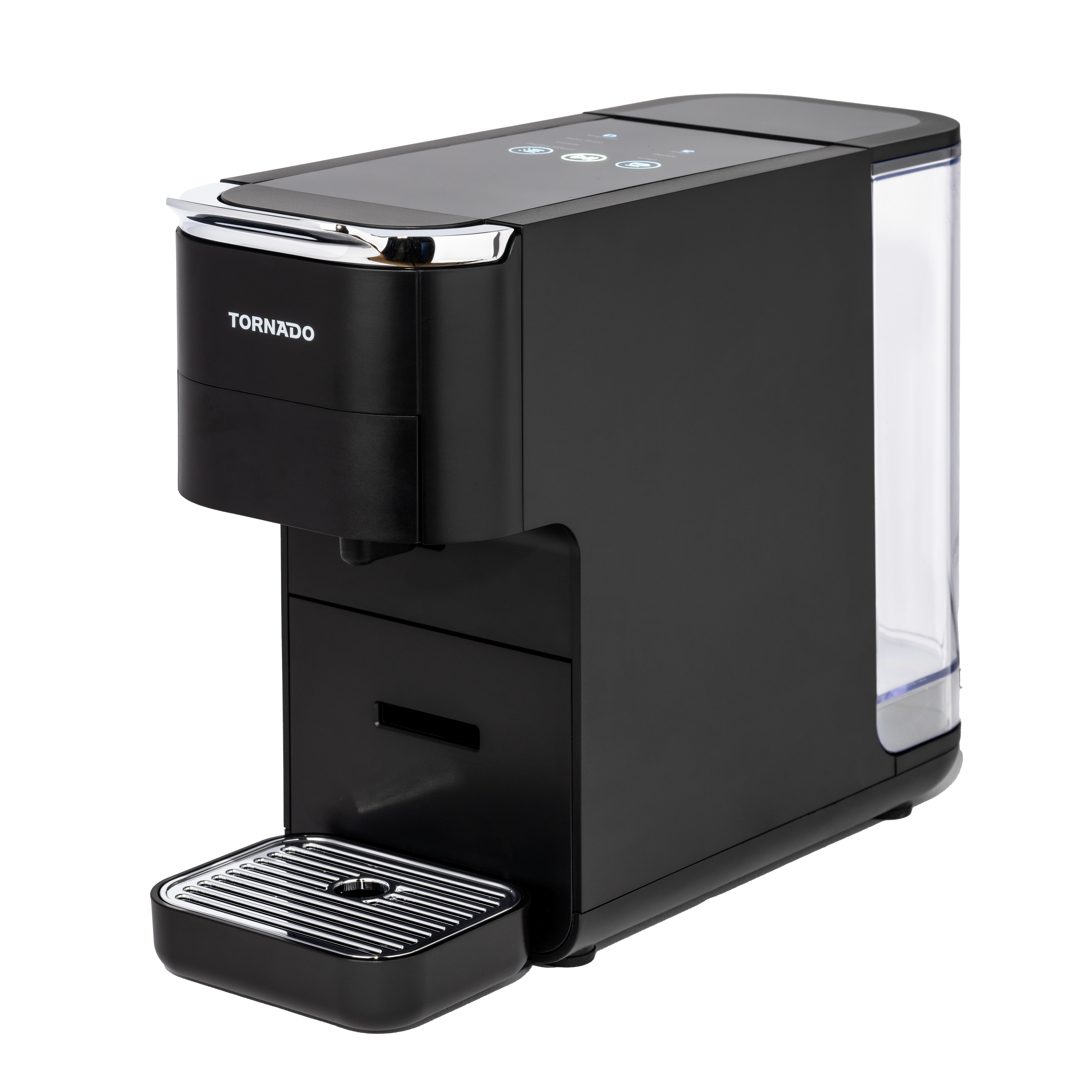 Tornado Macchina per capsule TCM-7042-GS / 5-in-1 Capsule Coffee Maker Nero