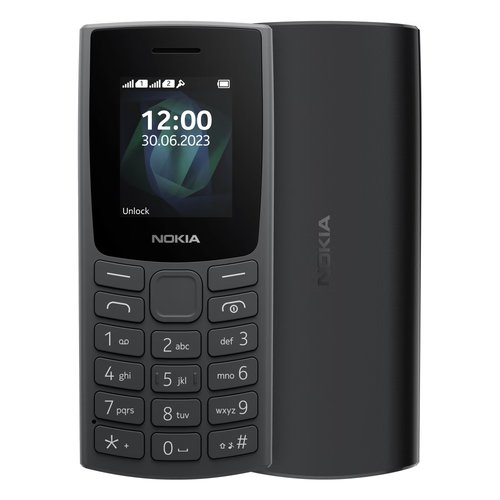 Image of Cellulare Nokia 105 2023 Dual Sim Charcoal Charcoal